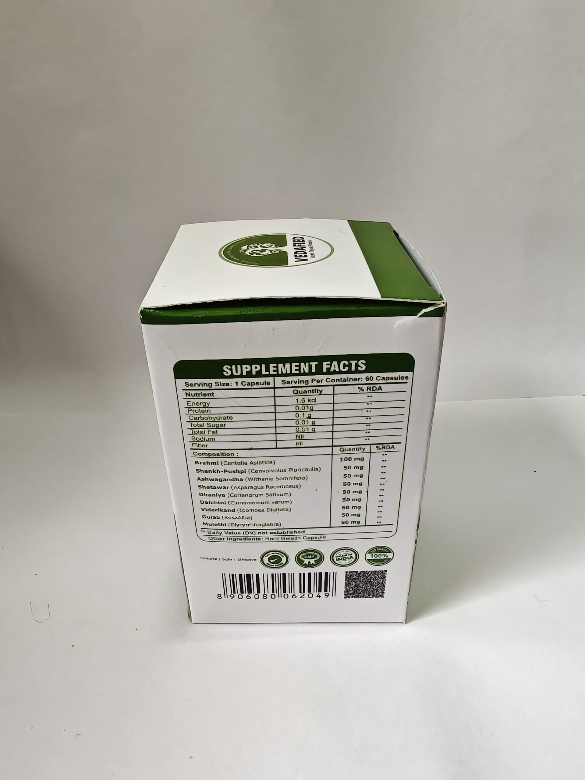 Mind Spell – Ayurvedic Brain & Memory Support Capsules (60 Capsules) - Image 6